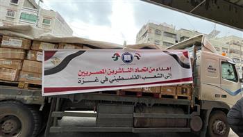   اتحاد الناشرين يعلن عن شحن 500 كرتونة لإعادة دعم المكتبات بغزه