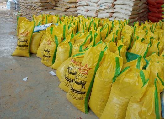 «تموين البحيرة»: ضبط ١٠ طن أعلاف مجهولة المصدر  بمركز كفر الدوار 