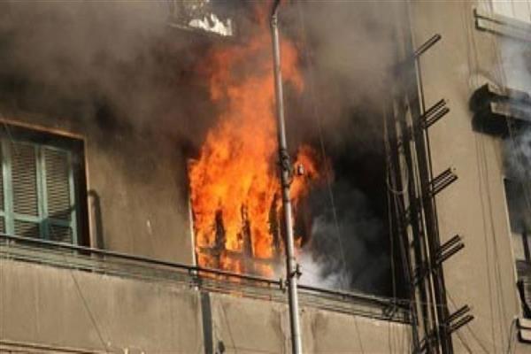 إخماد حريق شقة سكنية فى منشأة ناصر بدون إصابات