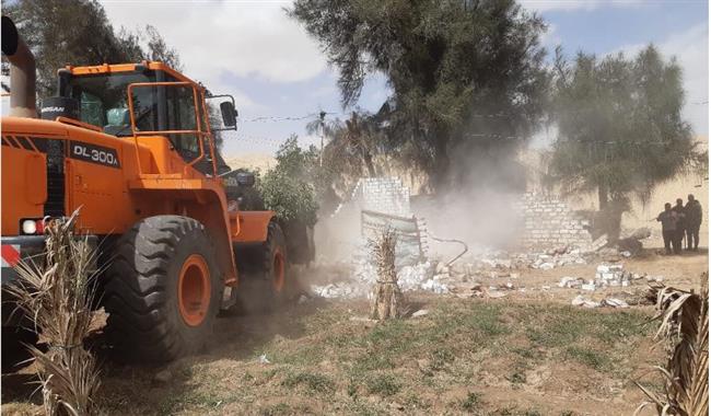محافظة الجيزة تسترد ٨٠ ألف م2 أراضي أملاك دولة متعدي عليها 