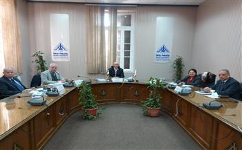 رئيس جامعة بنها يترأس لجنة اختيار عميد كلية التربية