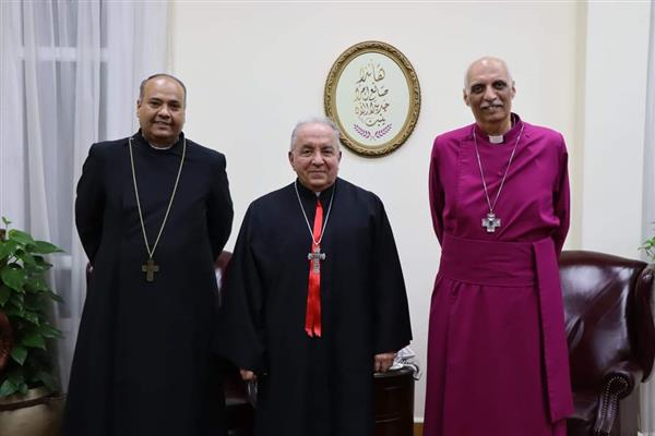 رئيس الأسقفية مستقبلًا مطران الموارنة: تجمعنا علاقة وطيدة بالكنيسة المارونية