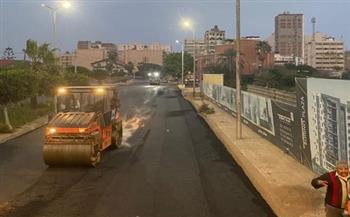 محافظ الإسكندرية: تخصيص 15 مليون جنيه ضمن الخطة الاستثمارية لرصف 28 شارعا 