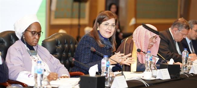 وزيرة التخطيط تشارك فى اجتماع محافظى مجموعة البنك الإسلامى للتنمية