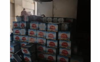 ضبط 4500 لتر خل منتهي الصلاحية بأسيوط