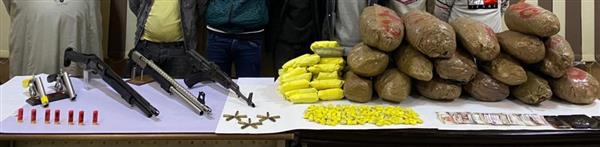 سقوط عدد من تجار المخدرات والأسلحة بالدقهلية