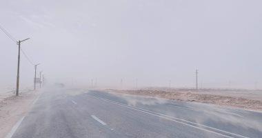 محافظة الوادي الجديد تتعرض لعواصف ترابية وانخفاض في درجات الحرارة