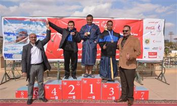   ختام مسابقات الأولمبياد الخاص المصري للسباحة بـ «صيد أكتوبر»