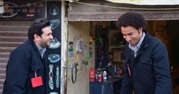 على ربيع يحتفل بعيد ميلاد مصطفى خاطر