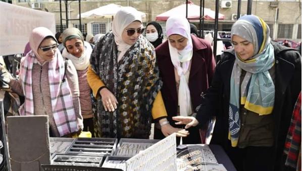 افتتاح «بزار خدمى متكامل للأسرة و الطفل» ببنات عين شمس