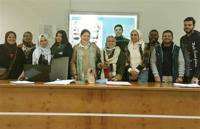 مبادئ رسم الزخارف النباتية ورشة جديدة بمتحف الحضارة 