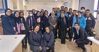 جامعة قناة السويس تنظم مجموعة من البرامج التدريبية التوعوية لطلاب مدرسة المتفوقين بالإسماعيلية