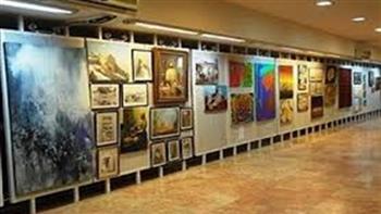  افتتاح معرض الفنون الفنية اليدوية بقاعة لمسات للفنون