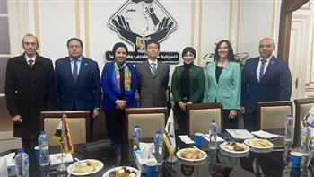   "تنسيقية شباب الأحزاب" تلتقى المستشار السياسي بسفارة اليابان بالقاهرة