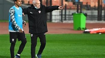 «فيريرا» يقسم اللاعبين لمجموعتين استعدادا لمباراة بطل أنجولا