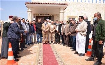   افتتاح مسجد السلام بقرية أم الرخم  بمرسى مطروح