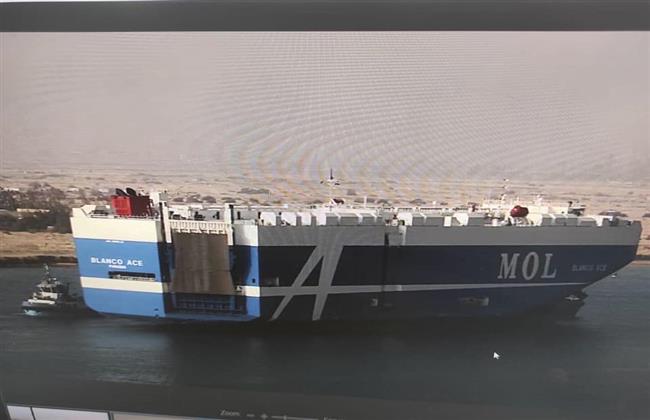 ميناء السخنة يستقبل السفينة«BLANCO ACE» بحمولة 1513 سيارة 