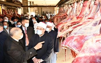   وزير الأوقاف ومحافظ جنوب سيناء يشهدان توزيع 2 طن لحوم من صكوك الإطعام