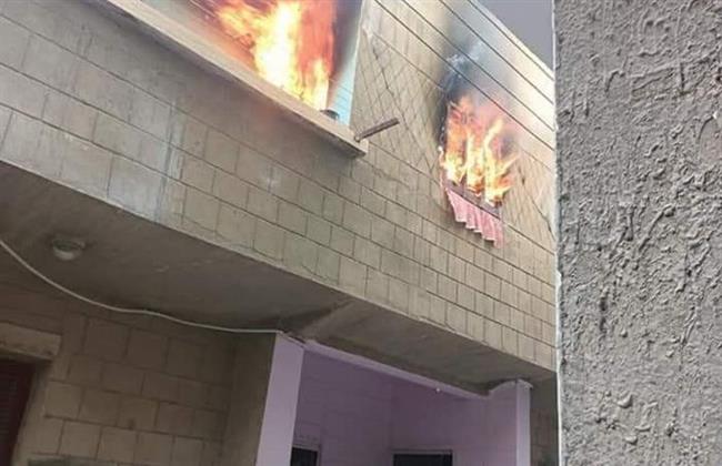 مصرع 4 أشخاص فى حريق شقة سكنية بشبرا الخيمة