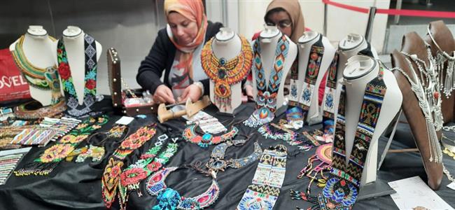 فعالية تراث الحلى بالتزامن مع الاحتفال بيوم المرأة المصرية 