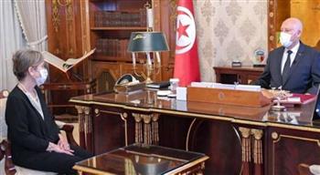   الرئيس التونسى يبحث مع رئيسة الوزراء مكافحة المضاربة غير المشروعة ونتائجها