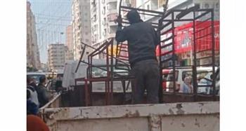 محافظ البحيرة: رفع 852 حالة إشغال طريق مخالف ومصادرة ١١ شيشة 