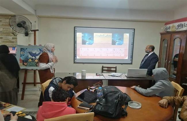 تعليم البحيرة يعقد ورشة عمل لطلاب البحث العلمي 