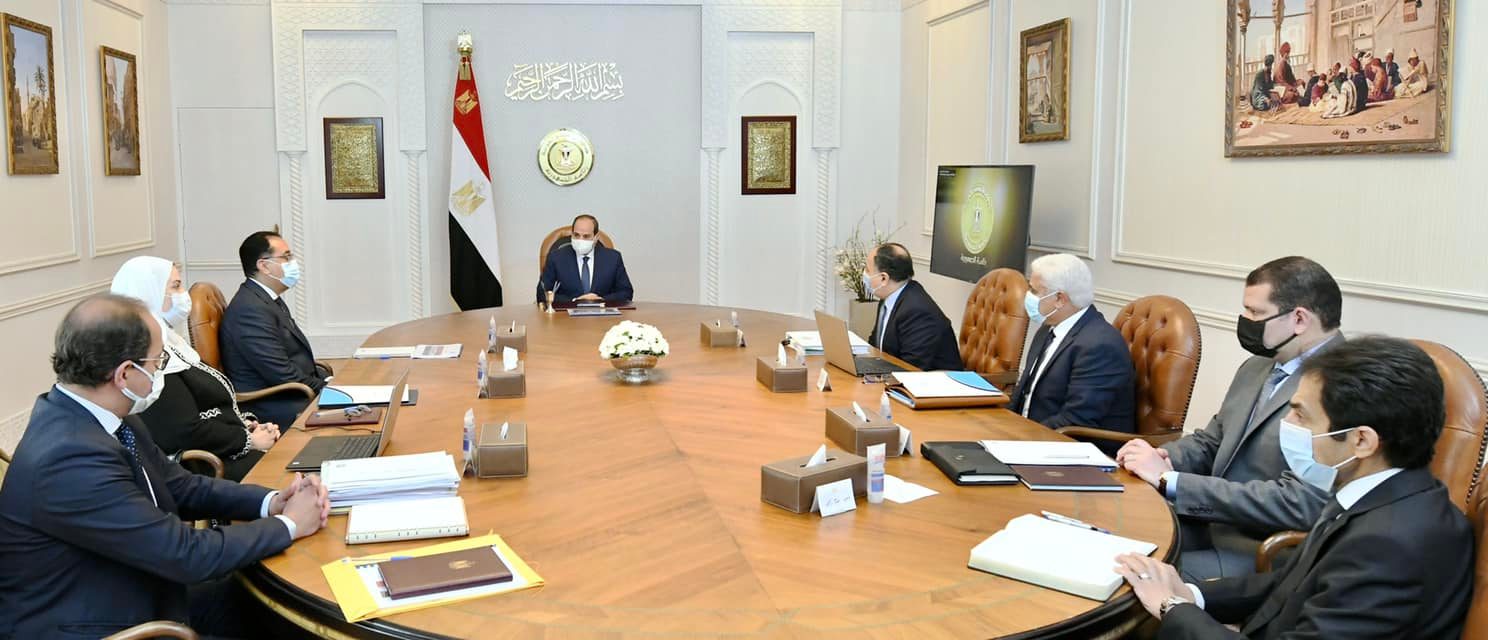 السيسي يوجه بإعداد حزمة إجراءات لتخفيف أثر التداعيات الاقتصادية العالمية
