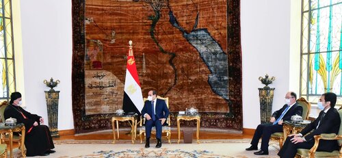 السيسي يؤكد حرص مصر على سلامة وأمن لبنان
