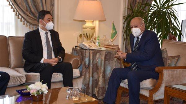 أبو الغيط يلتقي مبعوث الصين للشرق الأوسط