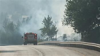   إحراق شاحنات ومخازن إسرائيلية في مستوطنة «موشاف غيلات»