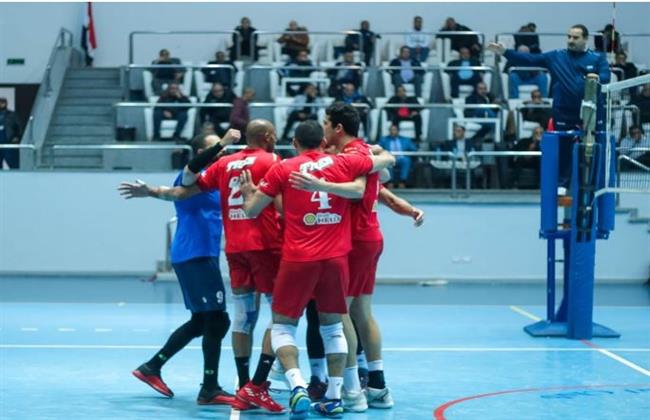 «رجال طائرة الأهلي» يفوز على هليوبوليس في الدوري