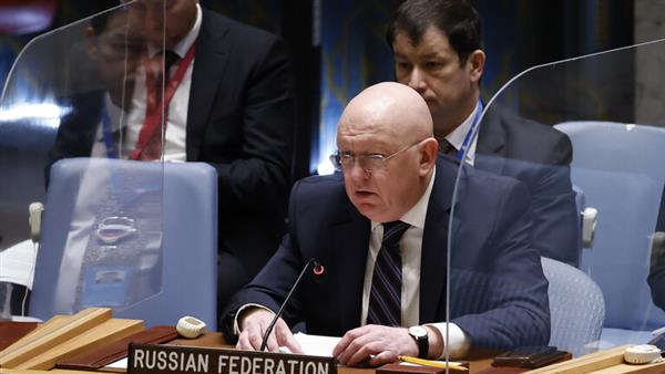 نيبينزيا: العملية الروسية فى أوكرانيا ستظهر حقائق قبيحة حول الدول الغربية