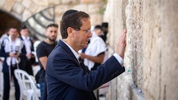   الرئيس الإسرائيلى يتهم إيران بقيادة «معاداة السامية» فى العالم