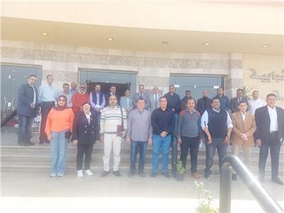 صحفيو الصعيد يلتقون رئيسي القرنة والطود بالأقصر
