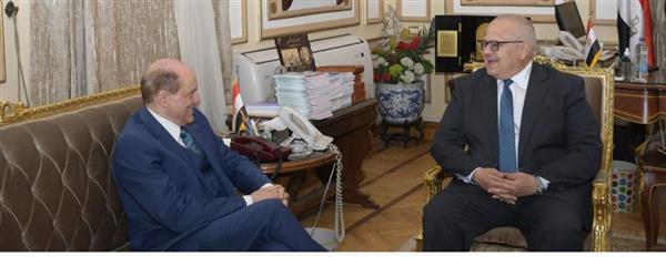 الخشت يستقبل نائب رئيس جامعة وست فرجينيا الأمريكية