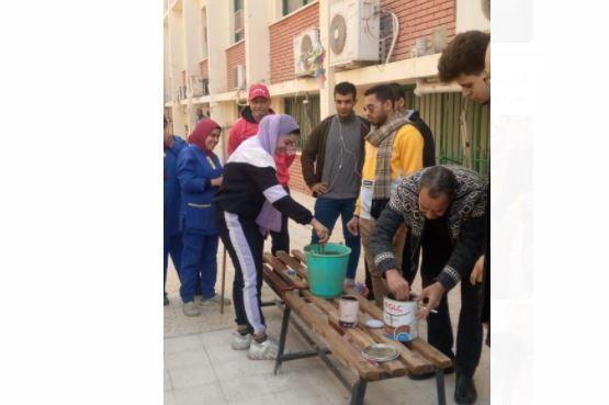 «علوم سوهاج» تنظم يوما للخدمة العامة والعمل التطوعي