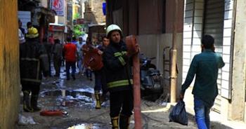   إصابة 5 أشخاص فى حريق بمحل أسفل عقار بالغربية 