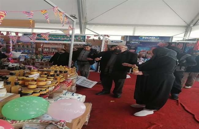 «سعد الله» يتابع فعاليات المعرض الرئيسى لـ «أهلًا رمضان» بكوته 
