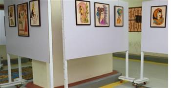 جامعة الفيوم: محافظ الفيوم ورئيس الجامعة يفتتحان معرض إبداعات نوعية