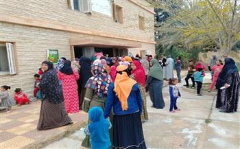   علاج 1125 مريض من سكان قرية أبو زهرة بالاسكندرية بالمجان 
