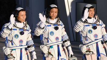   رواد فضاء صينيون يلقون محاضرة ثانية من محطة الفضاء لطلاب على الأرض