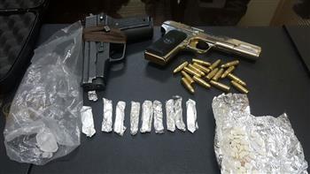ضبط 35 «عاطل» بحوزتهم مخدرات وأسلحة نارية بقرى ومراكز القليوبية