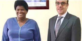  سفير مصر فى بوجمبورا يلتقى وزيرة الصحة البوروندية