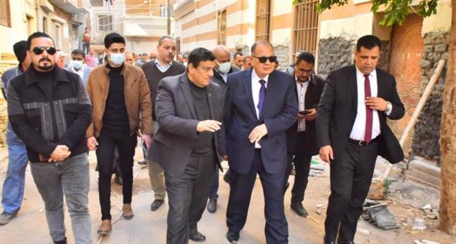 محافظ أسيوط يتفقد أعمال ترميم وتجديد مسجد "علم الدين الرباط" بمنفلوط