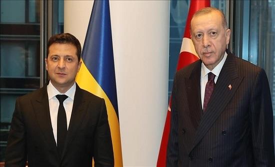 أردوغان يبحث مع زيلينسكي مستجدات الأزمة في أوكرانيا