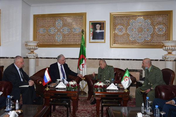 الجزائر تبحث مع روسيا  التعاون العسكري بين البلدين