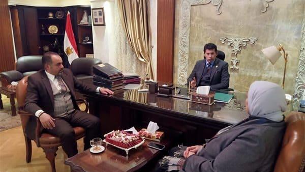 وزير الشباب والرياضة يبحث الترتيبات النهائية لإنشاء اتحاد «قيم وحياة»