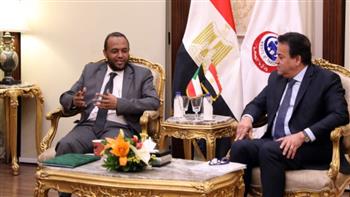   وزير الصحة ونظيره السوداني يبحثان تعزيز سبل التعاون بين البلدين