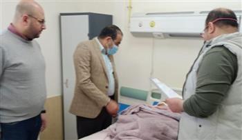   محافظ المنيا يكلف السكرتير بمتابعة الحالة الصحية لمصابي حادث الصحراوي الغربي
